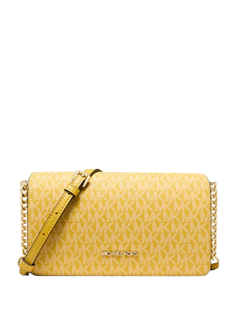 Michael Michael Kors Jet Set Medium Signature Logo Crossbody Bag