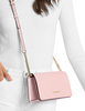 Michael Michael Kors Jet Set Medium Signature Logo Crossbody Bag Powder Blush