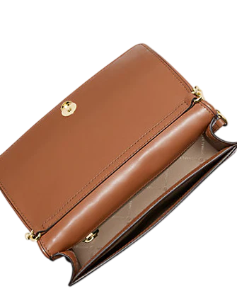 Michael Michael Kors Jet Set Medium Woven Crossbody Bag Luggage