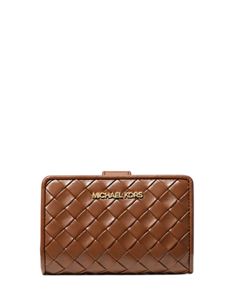 Michael Michael Kors Jet Set Medium Woven Wallet Luggage