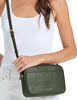 Michael Michael Kors Jet Set Pebbled Leather Camera Crossbody Bag