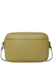 Michael Michael Kors Jet Set Pebbled Leather Camera Crossbody Bag Oregano