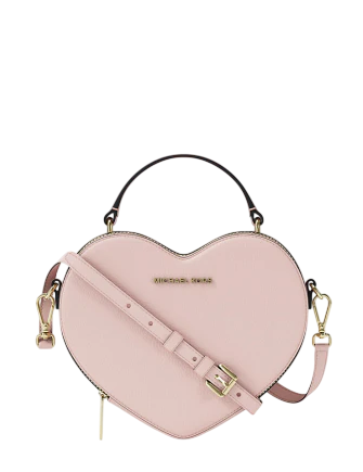 Michael Michael Kors Jet Set Small Heart Crossbody Bag Powder Blush