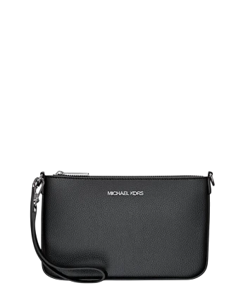 Michael Michael Kors Jet Set Small Pebbled Leather Convertible Wristlet