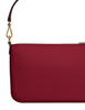Michael Michael Kors Jet Set Small Pebbled Leather Convertible Wristlet Cherry