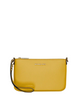 Michael Michael Kors Jet Set Small Pebbled Leather Convertible Wristlet Honey