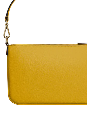 Michael Michael Kors Jet Set Small Pebbled Leather Convertible Wristlet Honey