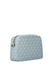 Michael Michael Kors Jet Set Small Signature Logo Camera Crossbody Bag Chambray