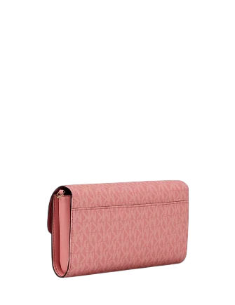 Michael Michael Kors Jet Set Small Signature Logo Convertible Crossbody Bag Primrose