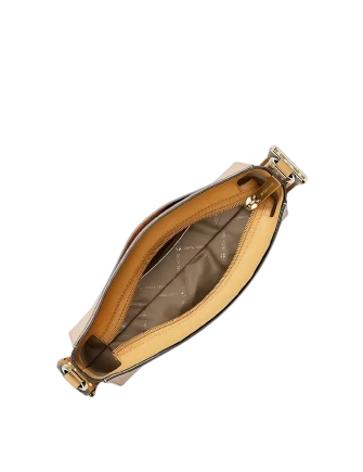 Michael Michael Kors Jet Set Small Signature Logo Crossbody Bag Honeywheat