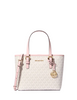 Michael Michael Kors Jet Set Travel Extra-Small Logo Top-Zip Tote Bag Powder Blush