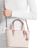 Michael Michael Kors Jet Set Travel Extra-Small Logo Top-Zip Tote Bag Powder Blush
