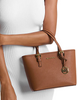Michael Michael Kors Jet Set Travel Extra-Small Saffiano Leather Top-Zip Tote Bag Luggage
