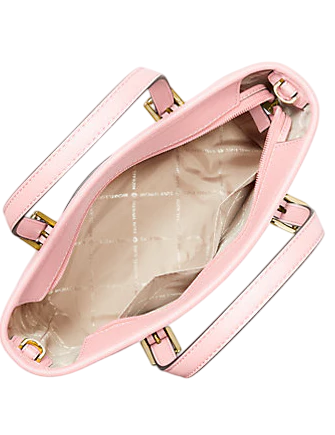 Michael Michael Kors Jet Set Travel Extra-Small Saffiano Leather Top-Zip Tote Bag Powder Blush