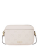 Michael Michael Kors Jet Set Travel Large Logo Debossed Camera Crossbody Bag Light Cream