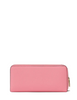Michael Michael Kors Jet Set Travel Large Pebbled Leather Wristlet Carnation