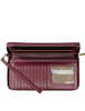 Michael Michael Kors Jet Set Travel Large Pebbled Leather Wristlet Cherry