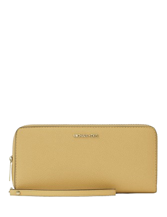 Michael Michael Kors Jet Set Travel Large Pebbled Leather Wristlet