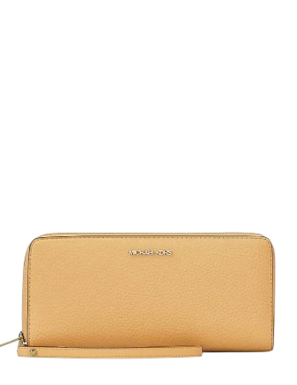 Michael Michael Kors Jet Set Travel Large Pebbled Leather Wristlet