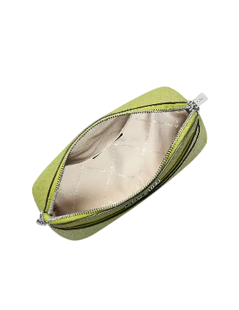Michael Michael Kors Jet Set Travel Medium Logo Dome Crossbody Bag Lime