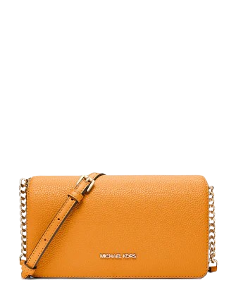 Michael Michael Kors Jet Set Travel Medium Pebbled Leather Crossbody Bag