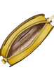 Michael Michael Kors Jet Set Travel Medium Saffiano Leather Crossbody Bag Golden Yellow 