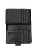 Michael Michael Kors Jet Set Travel Medium Signature Logo Billfold Wallet Black