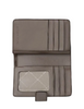 Michael Michael Kors Jet Set Travel Medium Signature Logo Billfold Wallet Mushroom