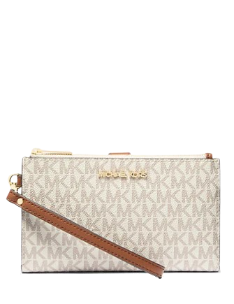 Michael Michael Kors Jet Set Travel Signature Logo Smartphone Wallet