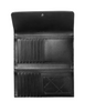 Michael Michael Kors Jet Set Travel Signature Logo Tri-Fold Wallet  Optic White 