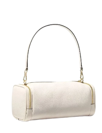 Michael Michael Kors Jet Set Travel Small Pebbled Leather Convertible Crossbody Bag Light Cream