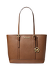 Michael Michael Kors Jet Set Travel Small Saffiano Leather Top-Zip Tote Bag Luggage