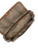 Michael Michael Kors Jet Set Travel Small Signature Logo Crossbody Bag With Pouch Brown