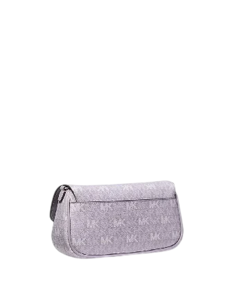 Michael Michael Kors Jet Set Travel Small Signature Logo Crossbody Bag With Pouch Lilac