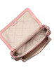 Michael Michael Kors Jet Set Travel Small Signature Logo Crossbody Bag With Pouch Sunset Rose