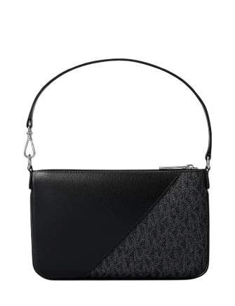 Michael Michael Kors Jet Set Travel Small Signature Logo and Smooth Wristlet