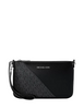Michael Michael Kors Jet Set Travel Small Signature Logo and Smooth Wristlet