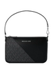 Michael Michael Kors Jet Set Travel Small Signature Logo and Smooth Wristlet