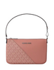Michael Michael Kors Jet Set Travel Small Signature Logo and Smooth Wristlet Sunset Rose