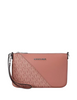 Michael Michael Kors Jet Set Travel Small Signature Logo and Smooth Wristlet Sunset Rose