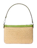 Michael Michael Kors Jet Set Travel Small Woven Wristlet Lime