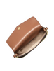 Michael Michael Kors Kacey Extra Small Signature Logo and Smooth Crossbody Bag Brown