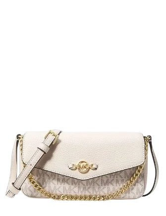 Michael Michael Kors Kacey Extra Small Signature Logo and Smooth Crossbody Bag