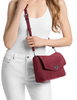 Michael Michael Kors Kacey Large Convertible Crossbody Bag Maroon