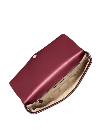 Michael Michael Kors Kacey Large Convertible Crossbody Bag Maroon
