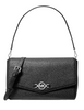 Michael Michael Kors Kacey Large Pebbled Leather Convertible Crossbody Bag Black