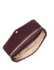 Michael Michael Kors Kacey Medium Burnished Shoulder Bag Maroon