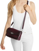 Michael Michael Kors Kacey Medium Burnished Shoulder Bag Maroon