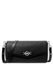 Michael Michael Kors Kacey Medium Pebbled Leather Shoulder Bag Black