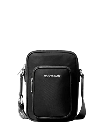 Michael Michael Kors Khai Nylon Crossbody Bag Black